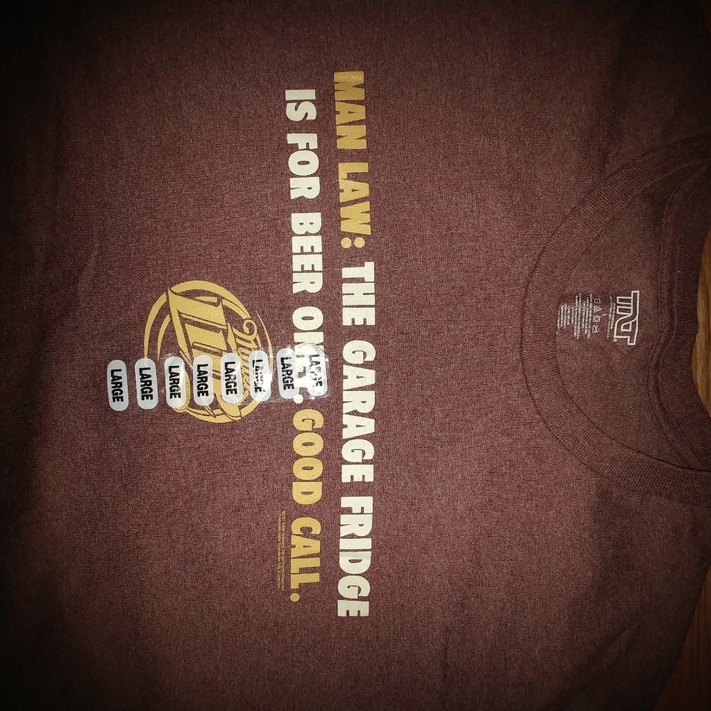 Miller Light Beer Fridge shirt